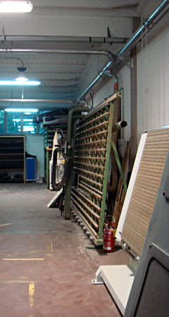 Reparto tagliatura Reparto tagliatura