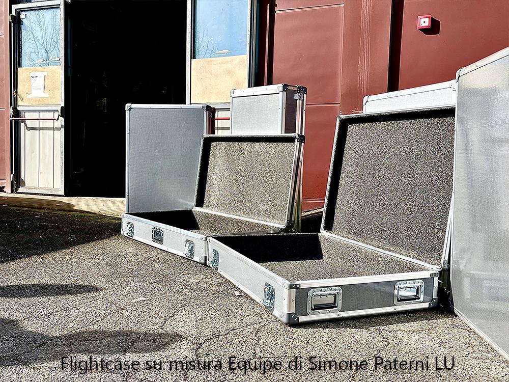 Flightcase su misura Equipe Lucca