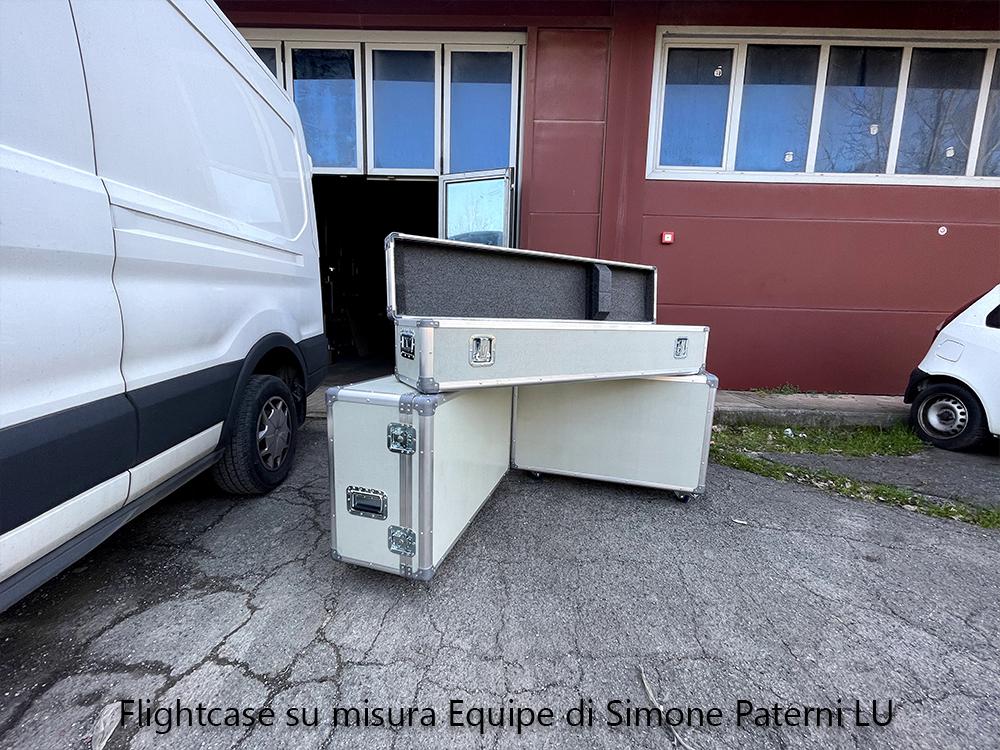 Flightcase su misura Equipe Lucca